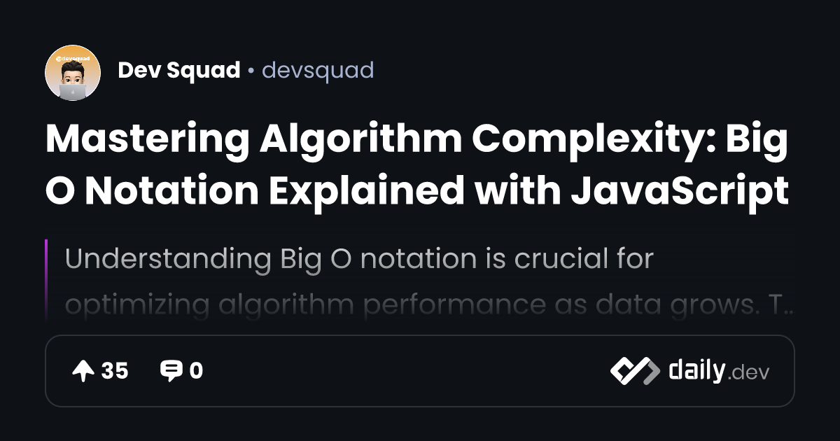 Mastering Algorithm Complexity: Big O Notation Explained...